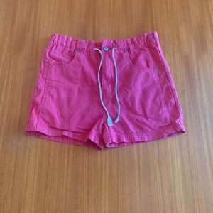 Vintage Pink Gap Drawstring Shorts